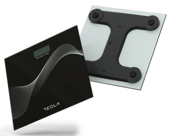 TESLA Tjelesna vaga BS102BKapacite 180 kg; 2XAAA bater.Jedinica: kg/lb;