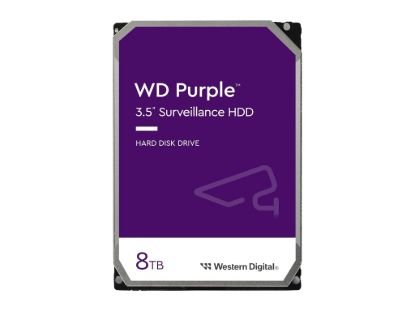 WD HDD 8TB SATA3 256MB PurpleSurveillance