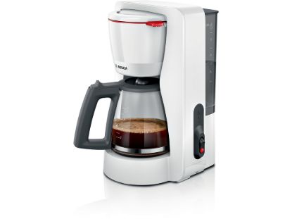 BOSCH aparat za kafu TKA2M111 My Moment, Bijela, 1.4l,1200WStakleni vrč za 10/15 šoljica kafe