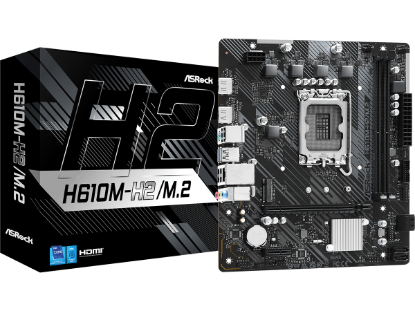 ASROCK MB H610M-H2/M.22xDDR4, M.2, 4xSATA, 2xHDMImicroATX