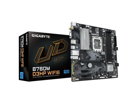 Gigabyte MB B760M D3HP WIFI6 LGA1700; 4xDDR5; 2xM.2,4xSATA HDMI, DP; VGA, WIFI; mATX