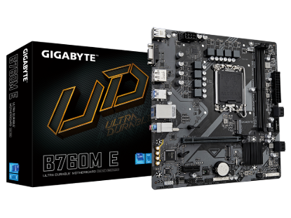 Gigabyte MB B760M ELGA1700; 2xDDR5; 2xM.2, 4xSATA 6xUSB; VGA, HDMI, DP; mATX