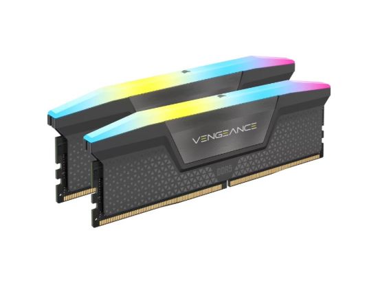 CORSAIR DDR5 32GB (2x16GB),RGB6000MT/s, VENGEANCE, CL38EXPO, XMP