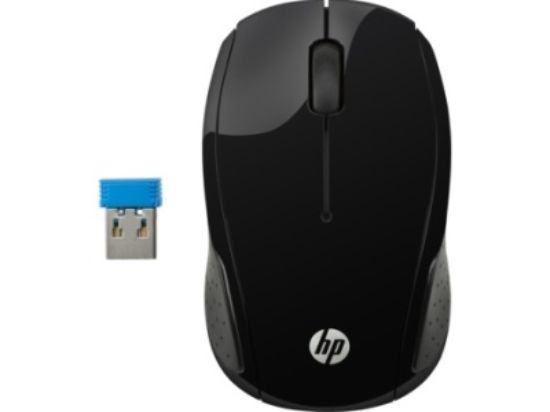 HP 200 Black Wireless MouseHP 200 Black Wireless MouseHP 200 Black Wireless Mouse bezicni mis