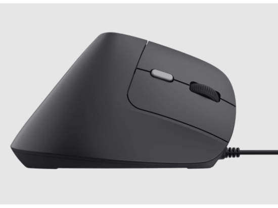 Trust Bayo II ergonomski miš,žičani, USB, 800-2400 dpi, 6tipki, crni