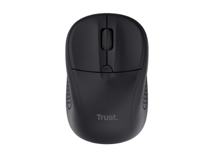 Trust Primo wireless miš, crni 1000-1600 dpi, optički, 4 tipke, USB, 6m wls range