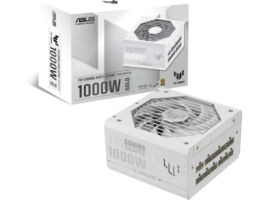 ASUS PSU TUF-GAMING-1000G-WHT1000W 80Plus Gold;Full modular1x16pin;4x8 pin;5 x SATA