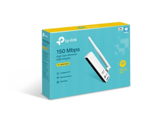 TP-Link TL-WN722N Wireless USBmrežna kartica, 150 Mbps