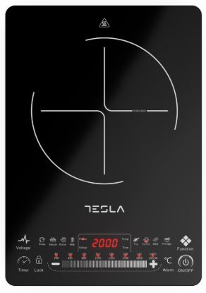 TESLA Indukcijski rešo IC400BSnaga 2000 W; Touch dugmići; 8 nivoa snage i temperature; 9 prog kuh