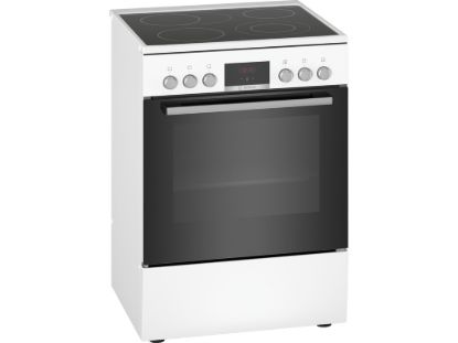 BOSCH električni štednjak Serie 4|, A, 66L, BIJELI EcoCleanDirect, Display