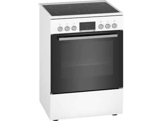 BOSCH električni štednjak Serie 4|, A, 66L, BIJELI EcoCleanDirect, Display