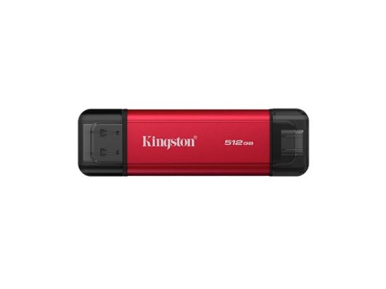 Kingston Dual Portable SSD 512 512GB, UBS Type-A, Type-C USB 3.2 Gen 2, R/W: 1050 MB/s, 950 MB/s