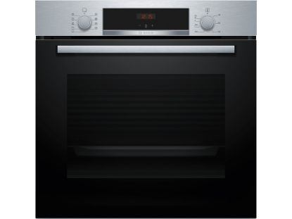 BOSCH pećnica Serie 4| INOX, A, EcoClean, 71L,Teleskopska vodilica, 7 programa,old:HBA513BS1