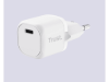 Trust Maxo ultra-small 20WUSB-C punjač za mobitele itablete, bijeli