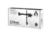 Arctic Z2 Basic dual nosačza monitore, desk mountdual monitor arm