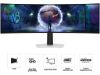 Samsung 49" OLED Monitor G93SD1800R, DQHD, 240Hz, 0.03msDP, HDMI, Micro HDMI, USB-C, HAS, Tilt