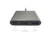 LC-Power USB-C HubUSB-A, USB-C (PD 100W),1x HDMI do 4k UHD