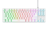 Trust GXT833 THADO tastatura, žičana, bijela, TKL, gaming